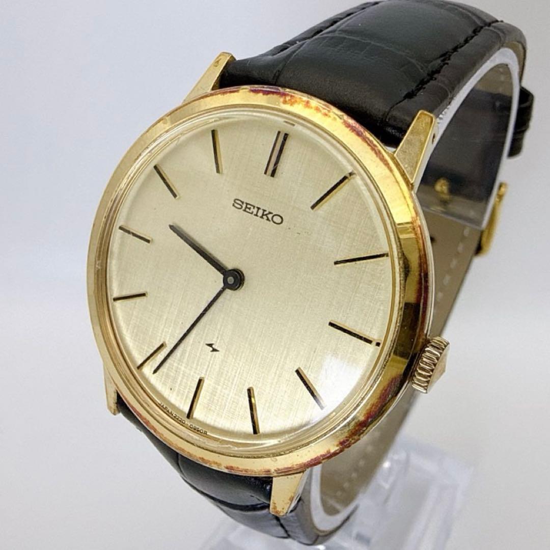 SEIKO 2220-0180 Manual Men's Watch — Japanese