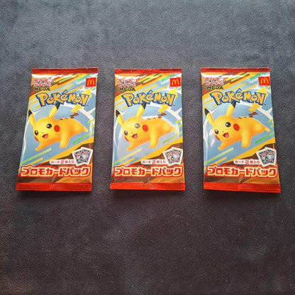Pokemon Pokémon Card McDonald's Promo Card Pack 3 Pack Set Pack — Japanese