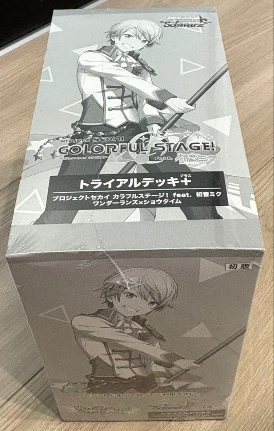 Weiss Schwarz Project Sekai: Colorful Stage! feat. Hatsune Miku Weiß Schwarz First Edition Trial Deck + Project Sekai: Colorful Step Box — Japanese