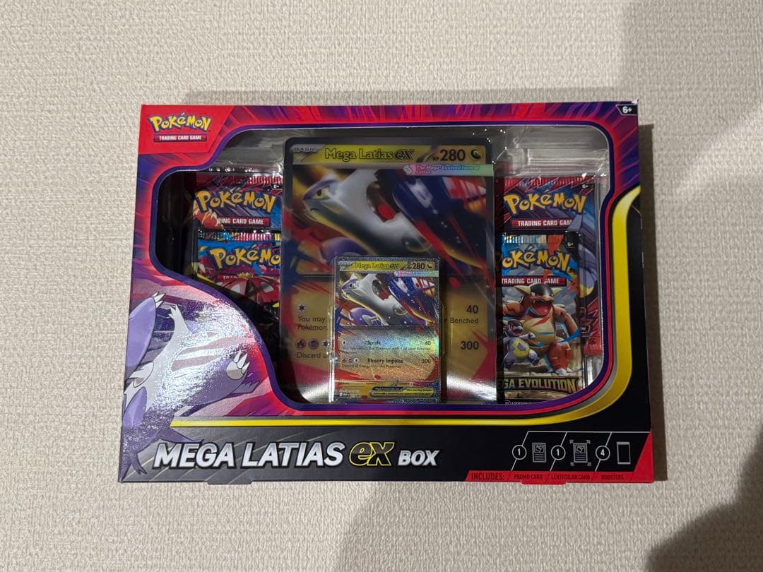 Pokemon Unopened English Version Pokémon Card Mega Latias EX Box Box LATIASEX — English