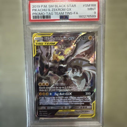 PSA 9 Pokemon Pikachu GX — English