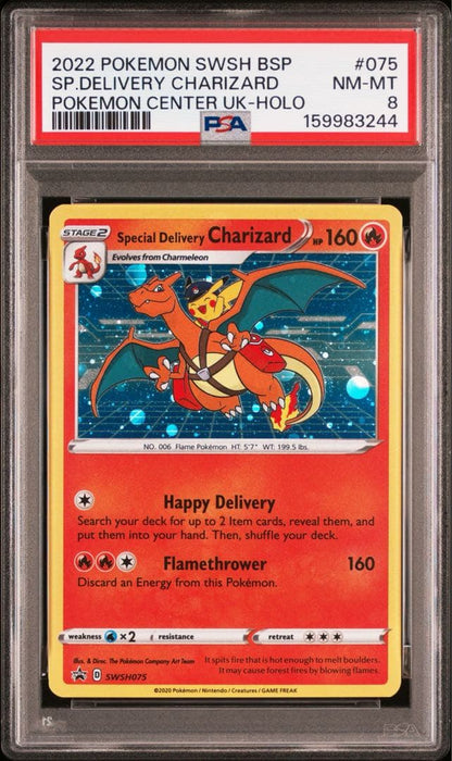 PSA 8 Pokemon Charizard — Japanese