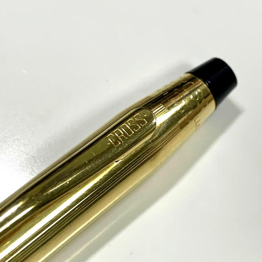 Vintage Cross Classic Century ballpoint pen with 12KT gold plating and gold-filled finish from Japan