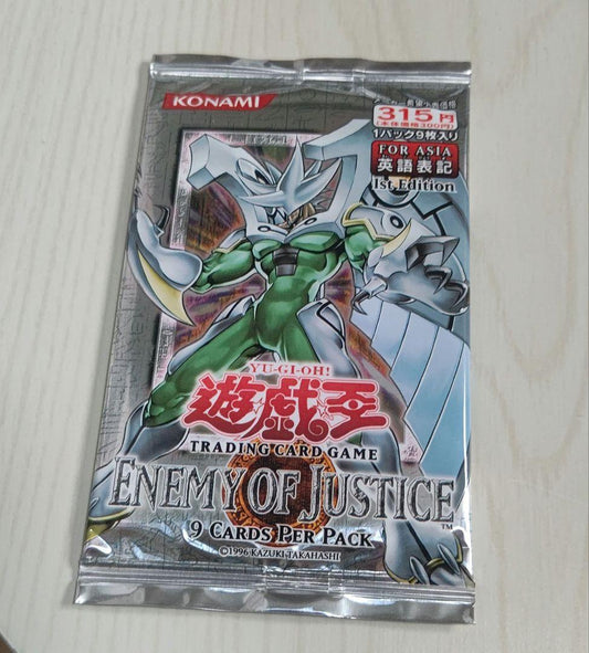 Yu-Gi-Oh Yu-Gi-Oh! Enemy of Justice Pack — Japanese