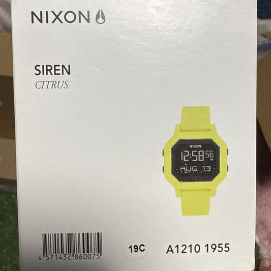 NIXON Siren Digital Citrus Men's Watch — Japanese