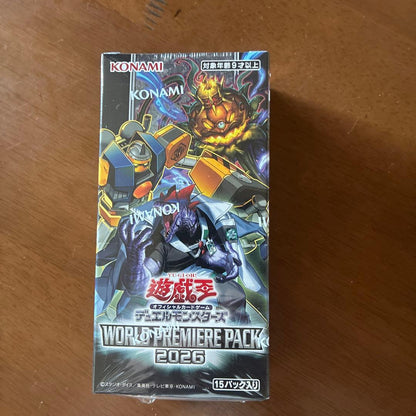 Yu-Gi-Oh Yu-Gi-Oh! World Premiere Pack 2026 Box Box — Japanese