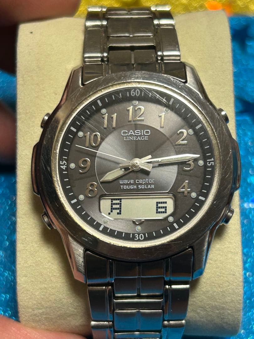 CASIO LINEAGE LCW-100 Solar Men's Watch — Japanese