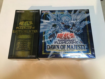 Yu-Gi-Oh Yu-Gi-Oh! OCG Rare Collection Gold Edition Dawn of Majesty Box — Japanese