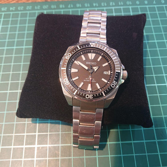 SEIKO Samurai Prospex Automatic Men's Watch — Japanese