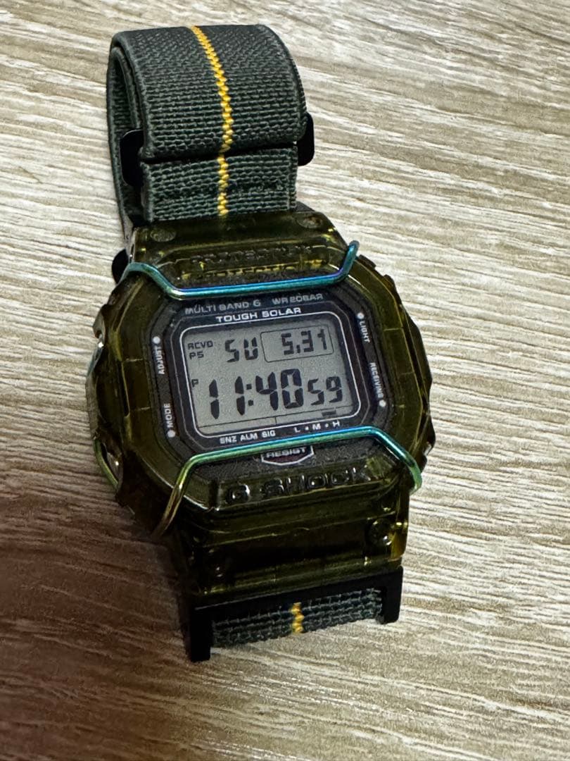 CASIO GW-5000 Solar Men's Watch — Japanese