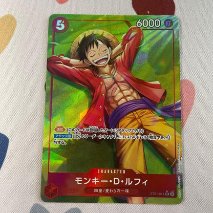 One Piece Eustass Kid, The Red-Haired Rampage — ST21-014 — Japanese