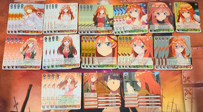 Weiss Schwarz The Quintessential Quintuplets Ideal Construction Tournament Champion Environment Deck The Quintessential Quint — Japanese