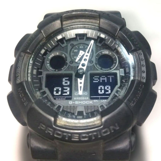 CASIO GA-100 Quartz Men's Watch — Japanese