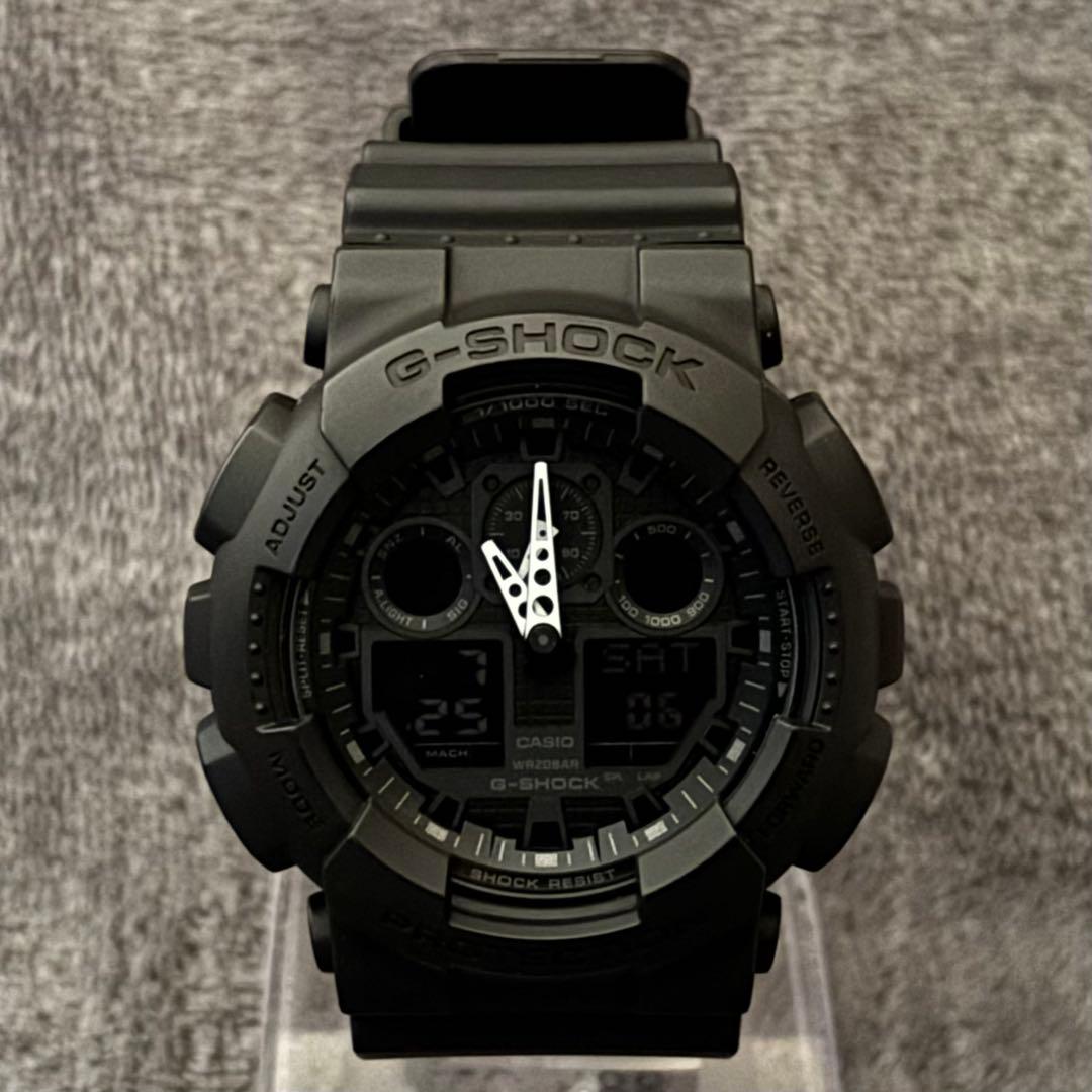 CASIO GA-100-1A1JF Digital Men's Watch — Japanese