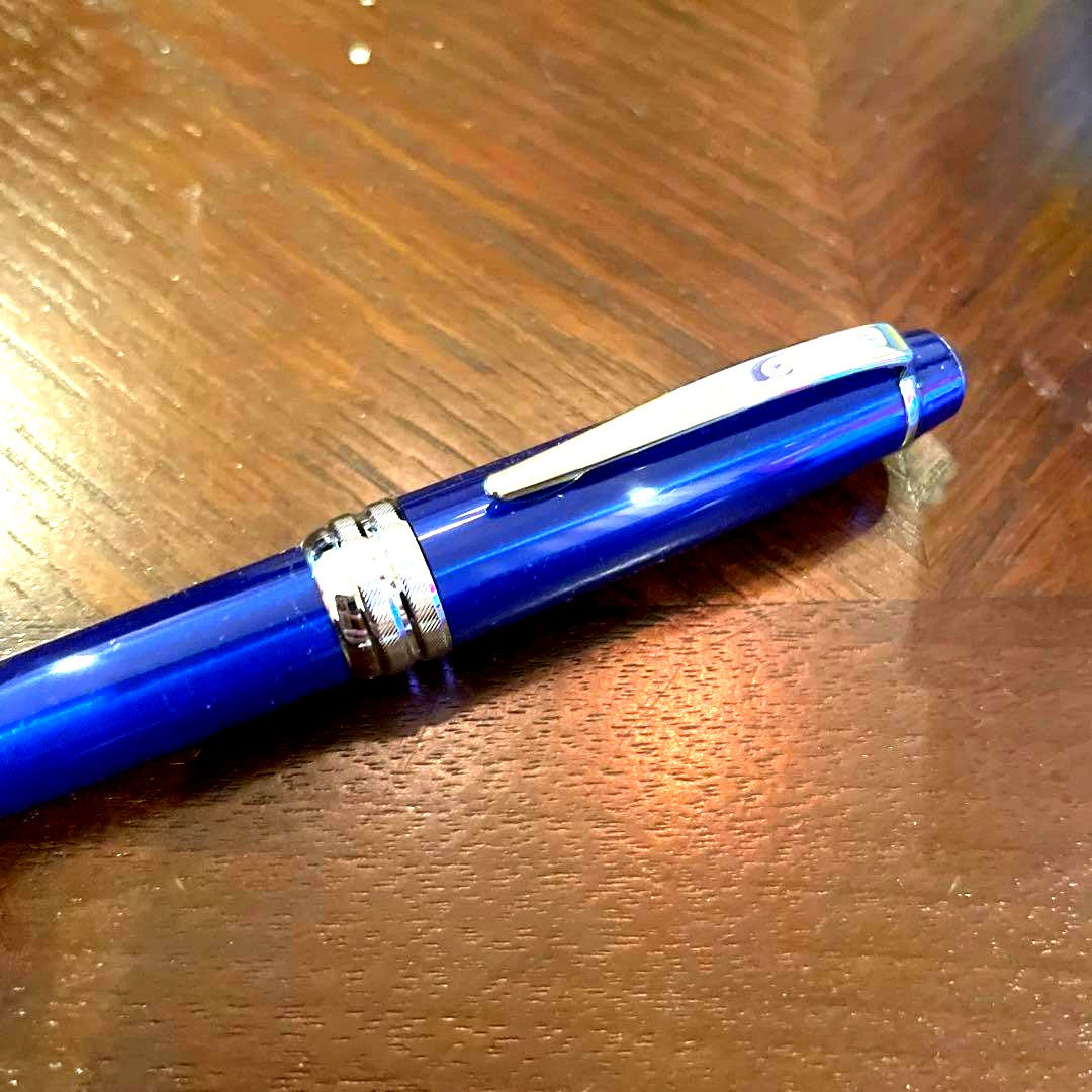Used Cross No.38 ballpoint pen with oil-based ink and minor surface scratches imported from Japan