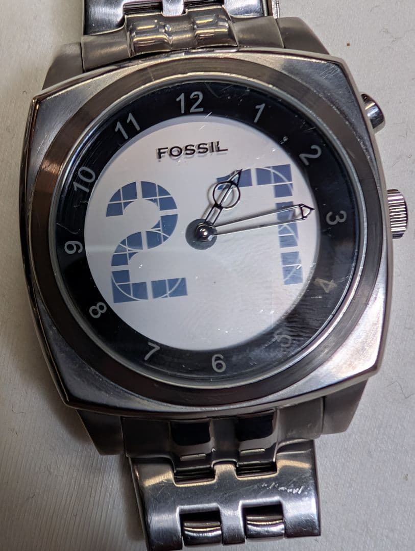 FOSSIL BG-1014 Digital Men's Watch — Japanese