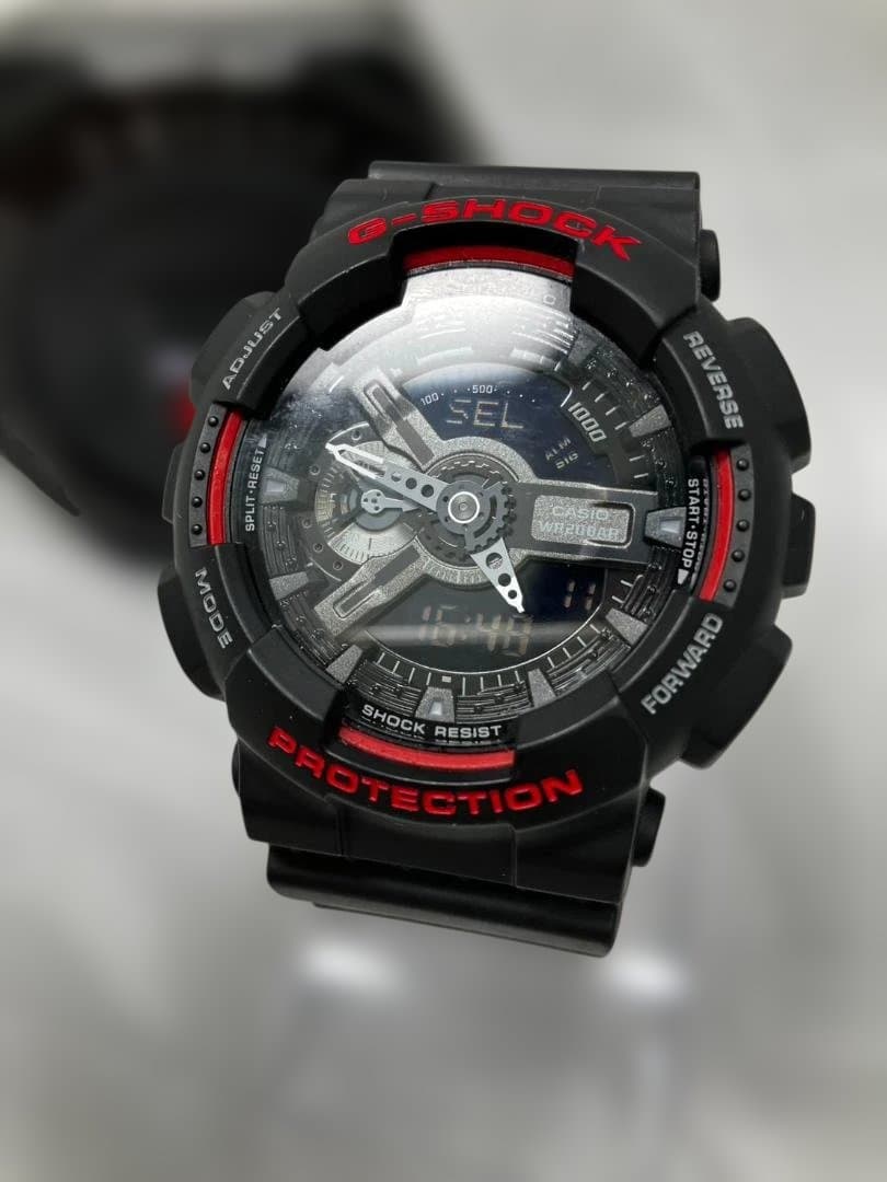CASIO GA-110HR Digital Men's Watch — Japanese