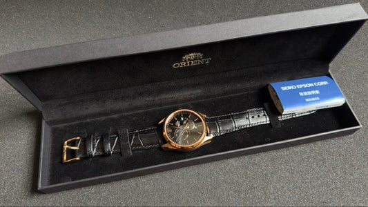 ORIENT Sun & Moon Automatic Men's Watch — Japanese