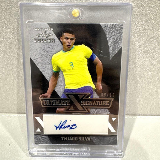 Thiago Silva Autograph Card — 8/10 — Japanese