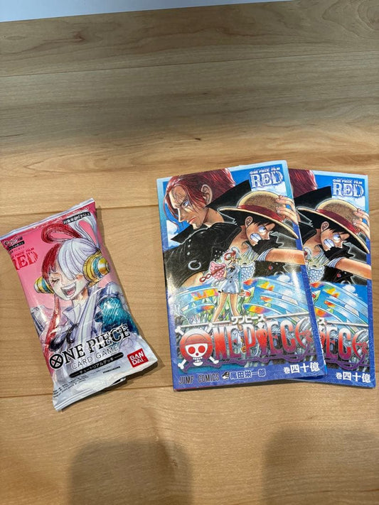 One Piece ONE PIECE FILM RED Volume Forty Billion 2 Book Tutorial Deck Unopened Pack — Japanese