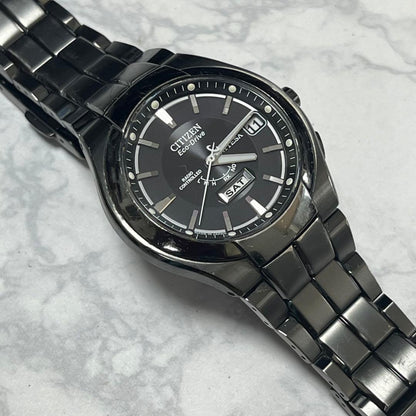 Citizen ATTESA Eco-Drive Radio Watch Solar Men's — Japanese