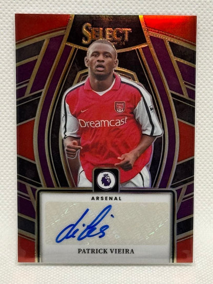 Patrick Vieira Autograph Card 49 Limited Edition — Japanese