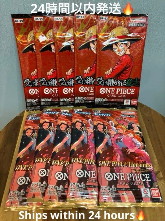 One Piece One Piece Card: The Will of the Inherited Heroine's Edition Pack SR — Japanese