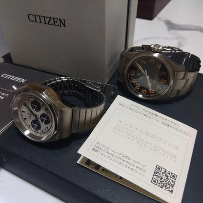 Citizen レコードレーベル 限定モデル Quartz Men's Watch — Japanese