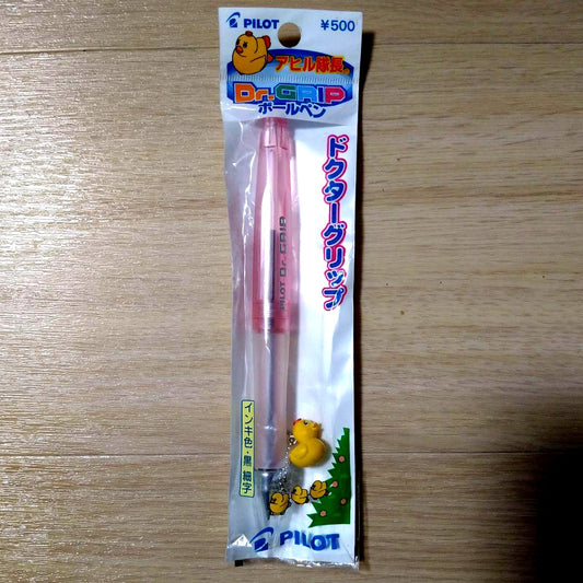 Unused Pilot Dr. Grip Duck Team Captain ballpoint pen in pink with black ink