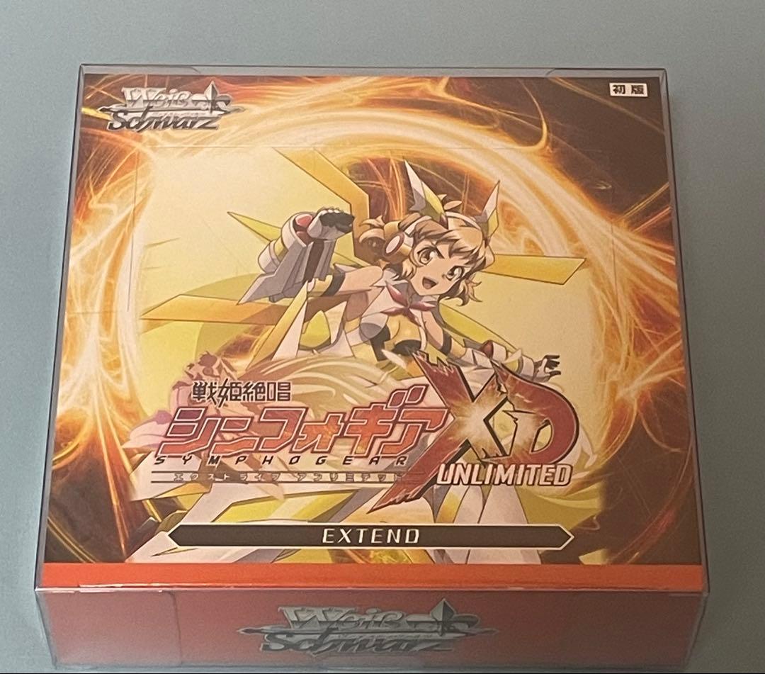 Weiss Schwarz Symphogear WEISS SCHWARZ Senki Zesshō Symphogear XD UNLIMITED EXTEND Box — Japanese