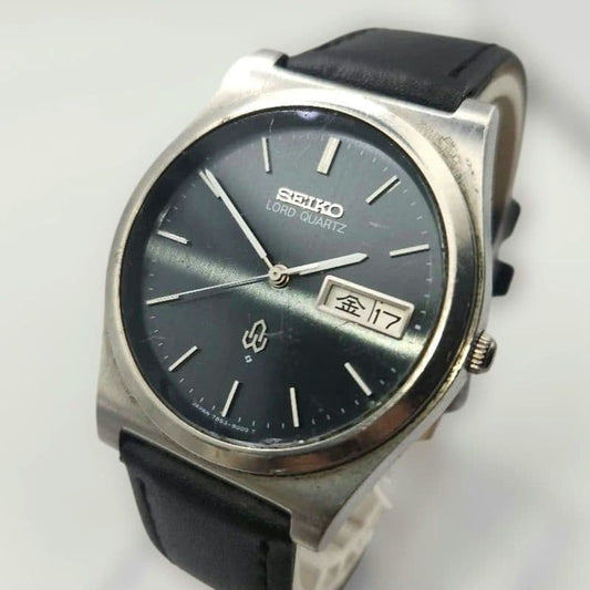 SEIKO ロードクォーツ デイデイト Quartz Men's Watch — Japanese