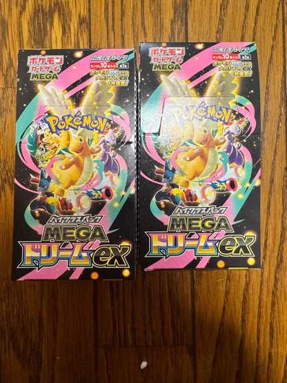 Pokemon High-Class Pack Mega Dream ex Box Box — M High Class Pack MEGA Dream ex — Japanese