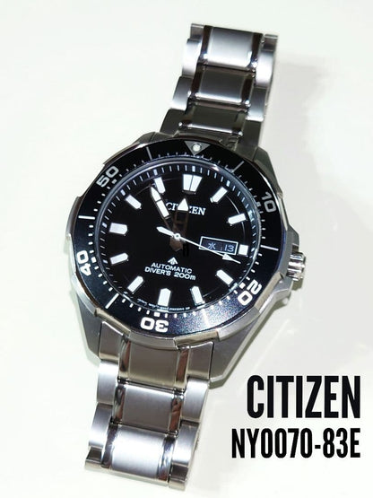 Citizen PROMASTER NY0070-83E Automatic Men's Watch — Japanese