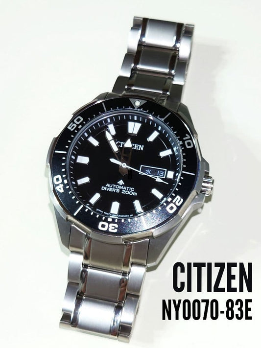 Citizen PROMASTER NY0070-83E Automatic Men's Watch — Japanese