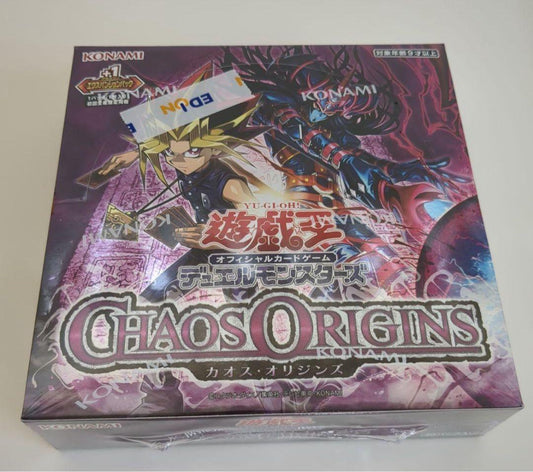 Yu-Gi-Oh Yu-Gi-Oh! Chaos Origins Box — Japanese
