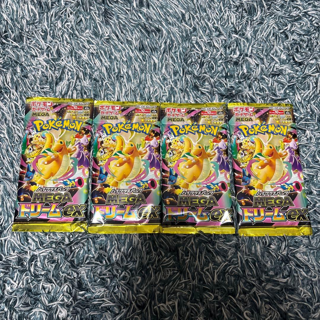 Pokemon Pokémon Card Mega Dreamex 4 Pack Pack — Japanese