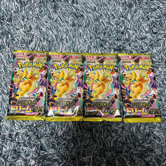 Pokemon Pokémon Card Mega Dreamex 4 Pack Pack — Japanese