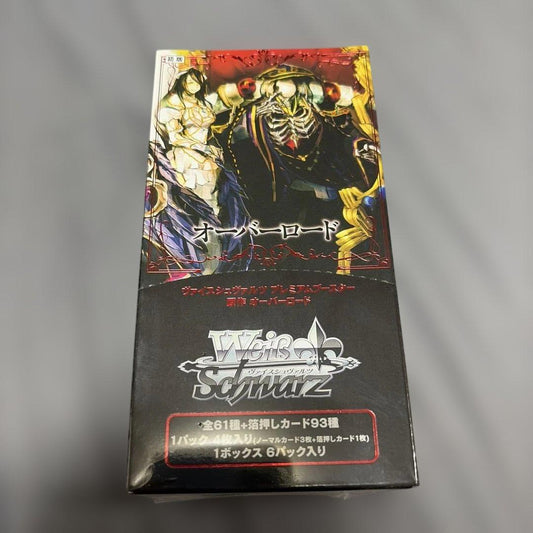 Weiss Schwarz Overlord Overlord Box — Japanese