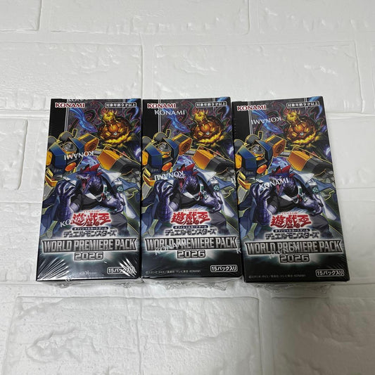 Yu-Gi-Oh Yu-Gi-Oh! World Premiere Pack 2026 Box Box — Japanese