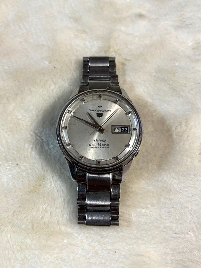 SEIKO Sportmatic Deluxe SBTR009 Automatic Men's Watch — Japanese