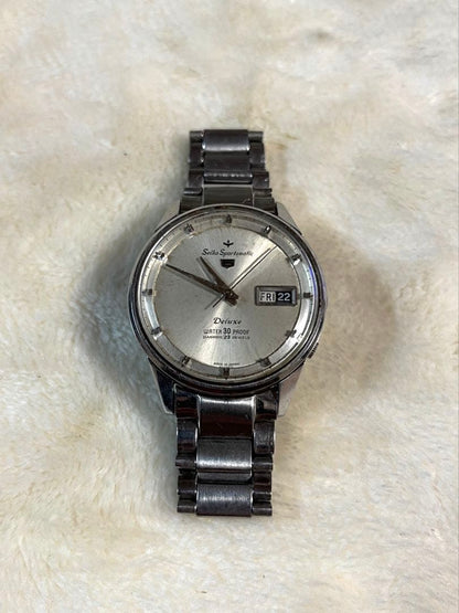 SEIKO Sportmatic Deluxe SBTR009 Automatic Men's Watch — Japanese