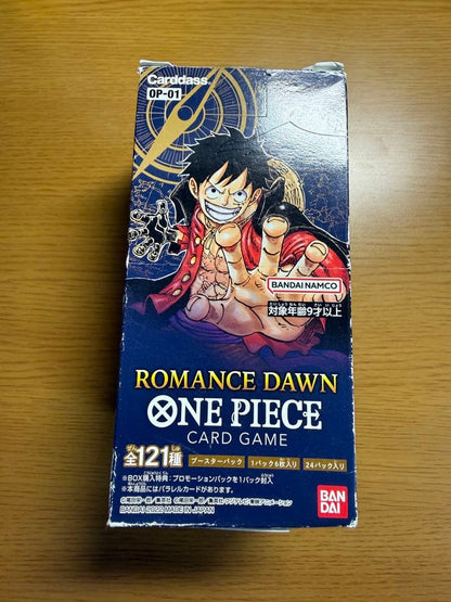 One Piece ONE PIECE Card Game Romance Dawn Pack — OP-01 — Japanese
