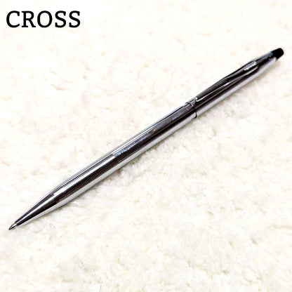 Cross Classic Century chrome silver ballpoint pen made in USA with chrome plating 13.5 cm length