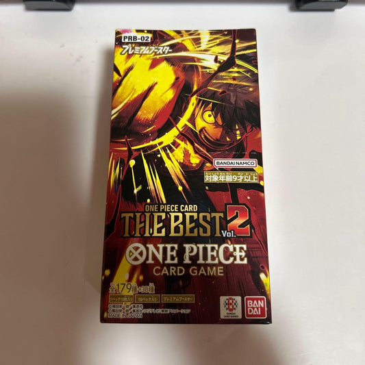 One Piece ONE PIECE Card Game THE BEST Vol.2 Box — Japanese