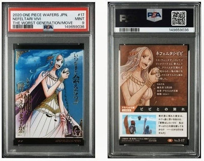 PSA 9 One Piece Nefertari Vivi R — Japanese