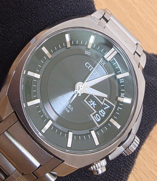 Citizen ATTESA Solar Men's Watch — Japanese