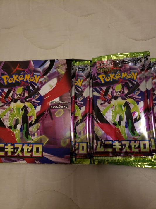 Pokemon Pokémon Card Munikis Zero Box Without Shrink Wrap Deluxe Outer Box Box — Japanese