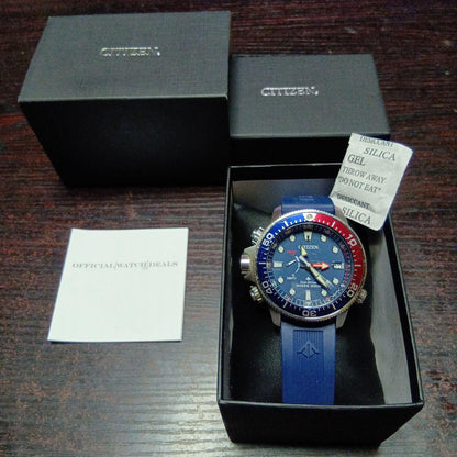 Citizen ProMaster Citizen Diver Aquland Solar Men's Watch — Japanese
