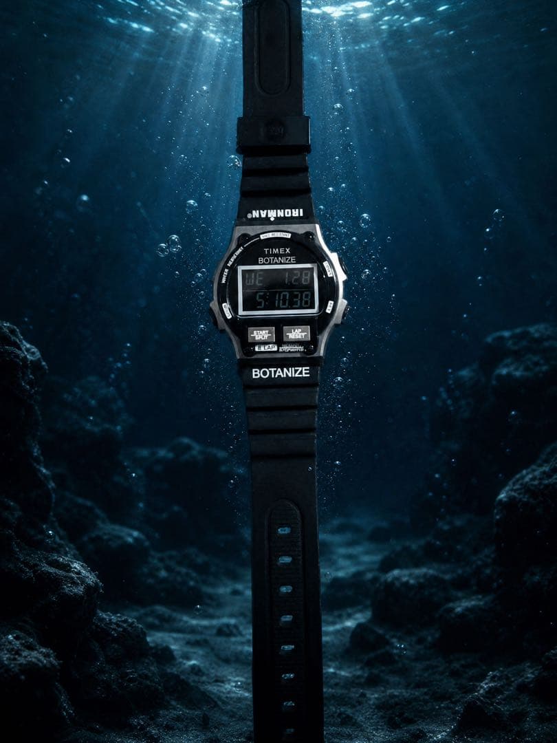 TIMEX BOTANIZE IRONMAN Digital Men's Watch — Japanese
