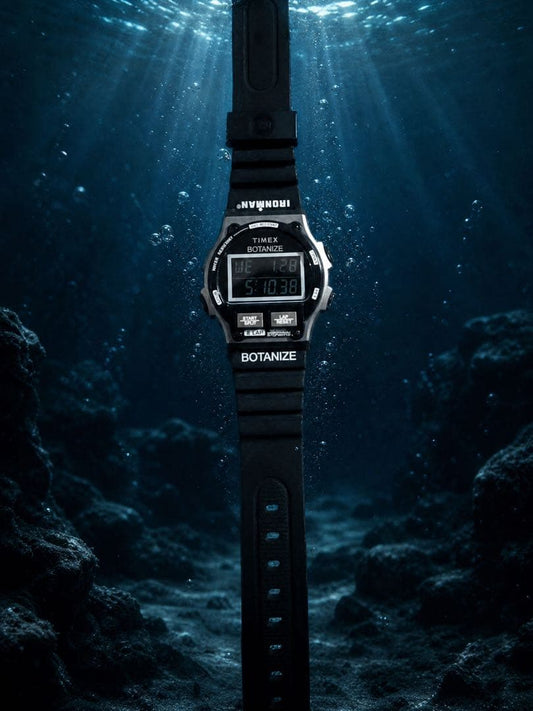 TIMEX BOTANIZE IRONMAN Digital Men's Watch — Japanese